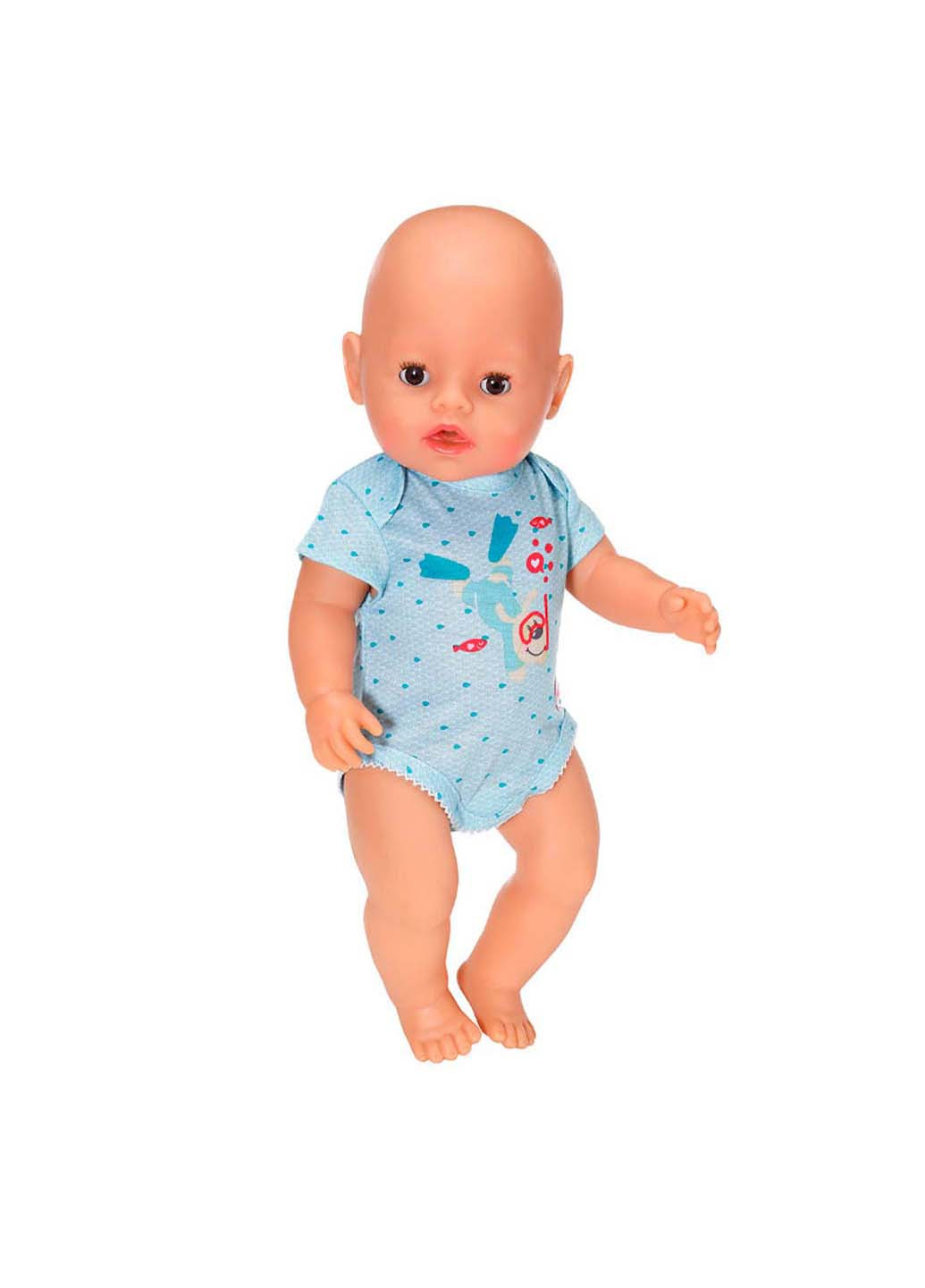Одяг для ляльки боді блакитне BABY born (258842888)