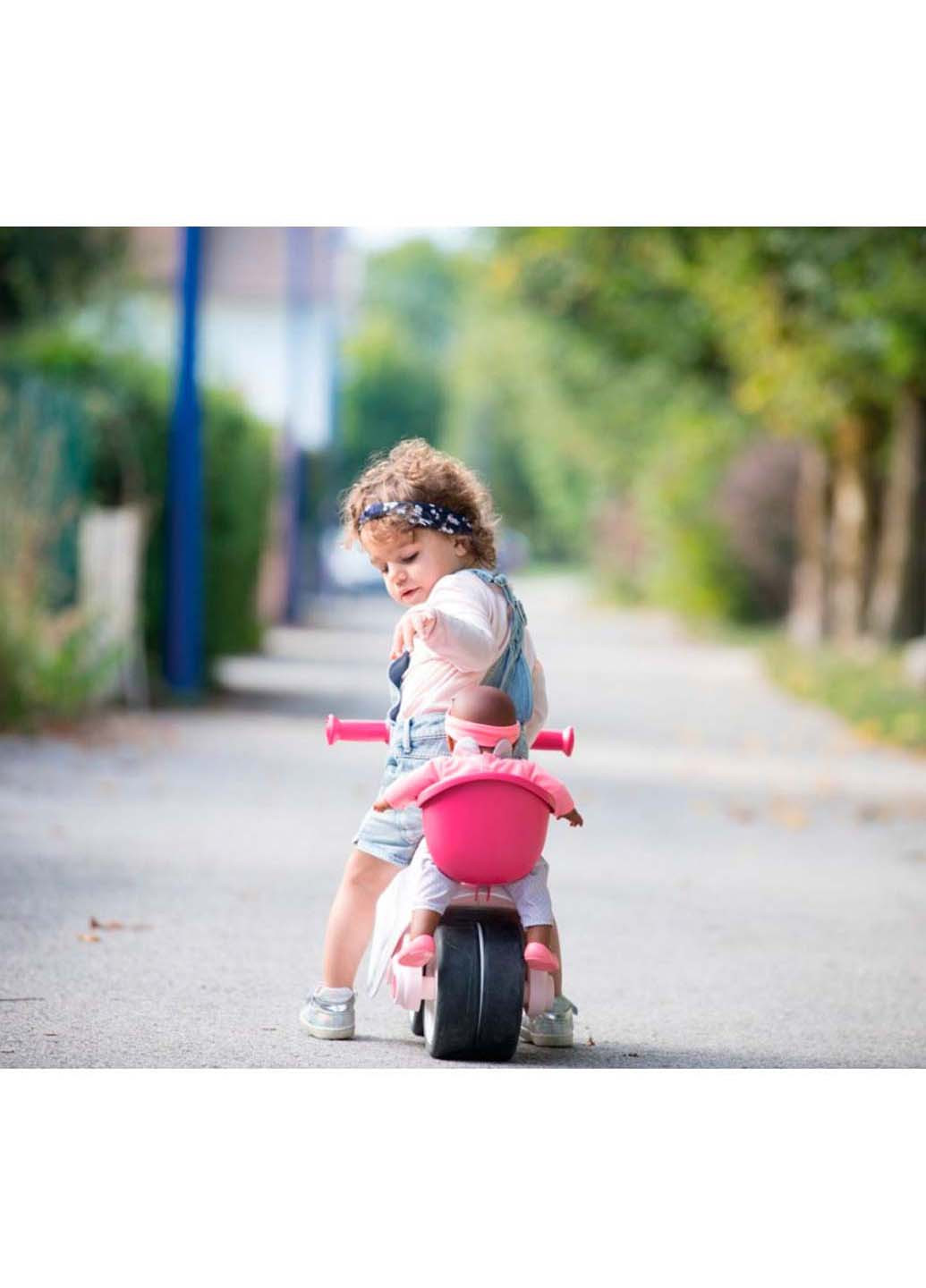 Дитячий скутер Королле з кошиком для ляльки Smoby (258842659)