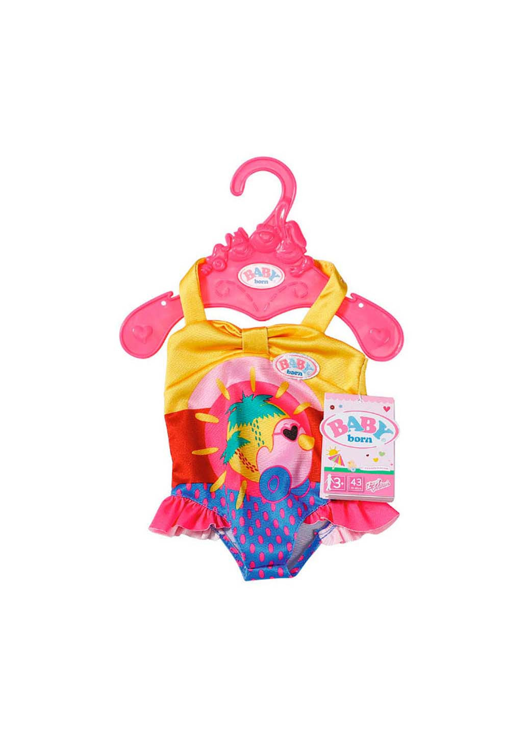 Одежда для куклы Праздничный купальник c уточкой BABY born (258842885)