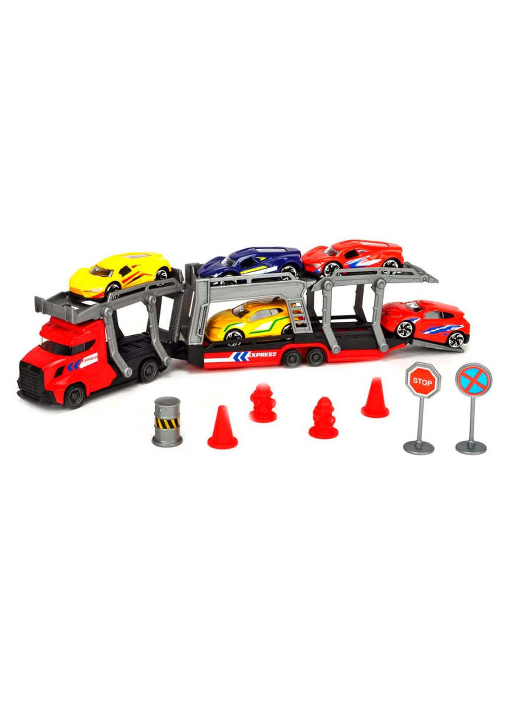 Игрушечный набор Транспортер и 5 машинок Dickie toys (258843013)