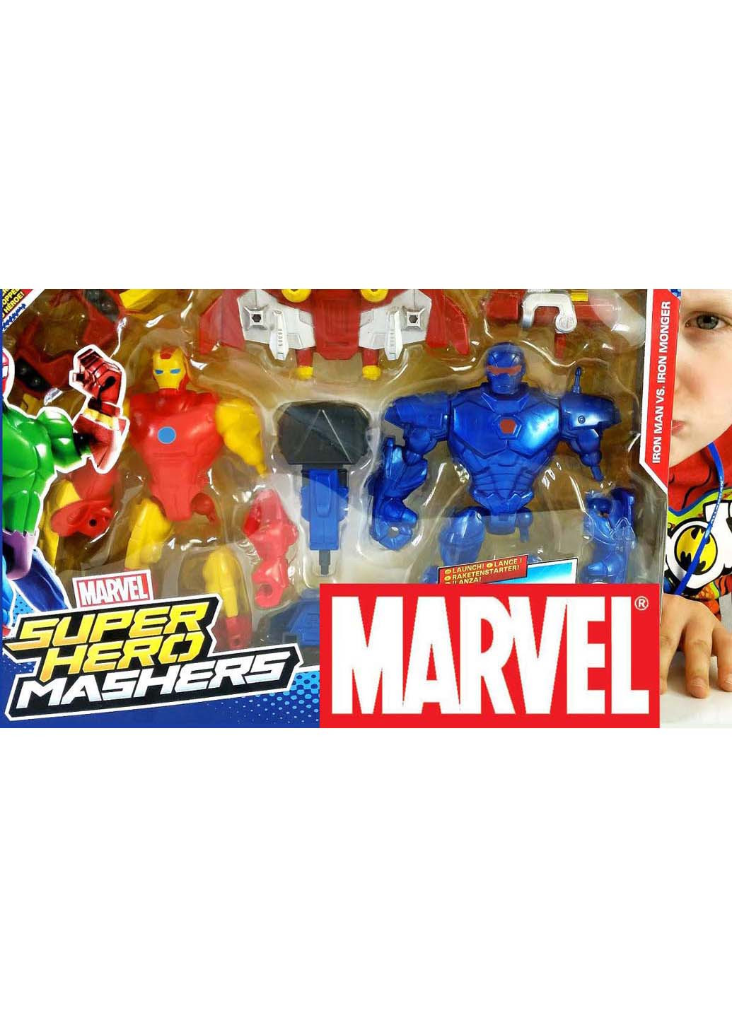 Набір розбірних бойових фігурок Iron Man i Iron Monger Hasbro (258842645)