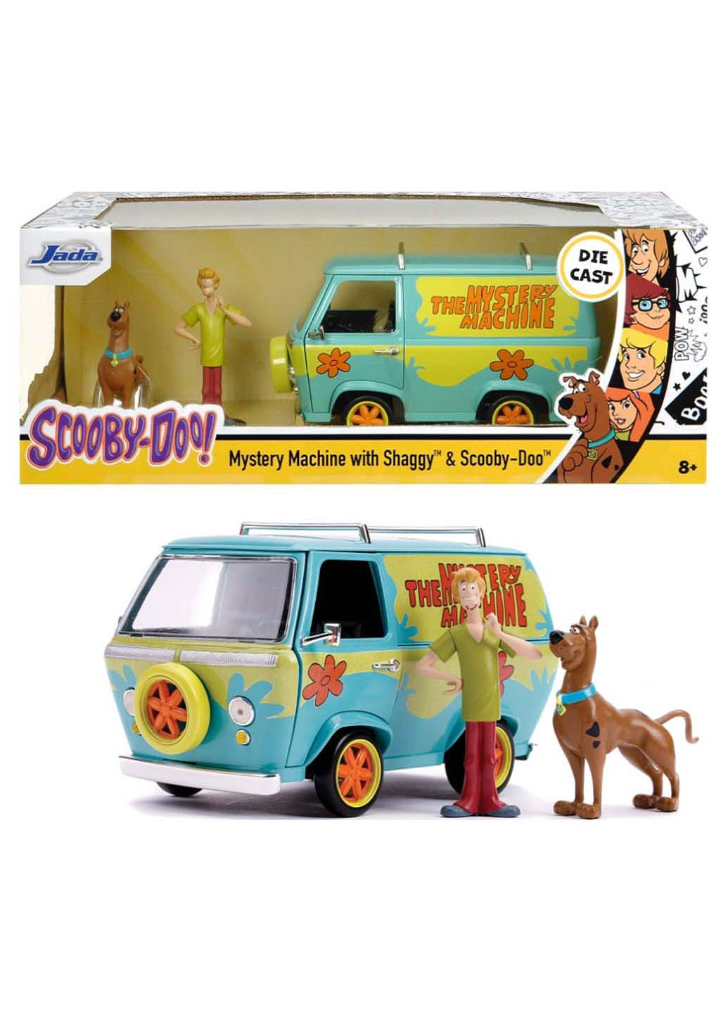 Игровой набор машинка Scooby Doo с фигурками Jada (258842948)