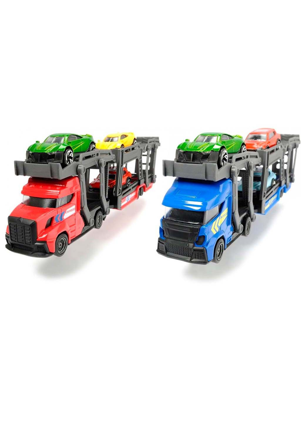 Ігровий набір транспортер із 3 машинками 28 см Dickie toys (258842775)