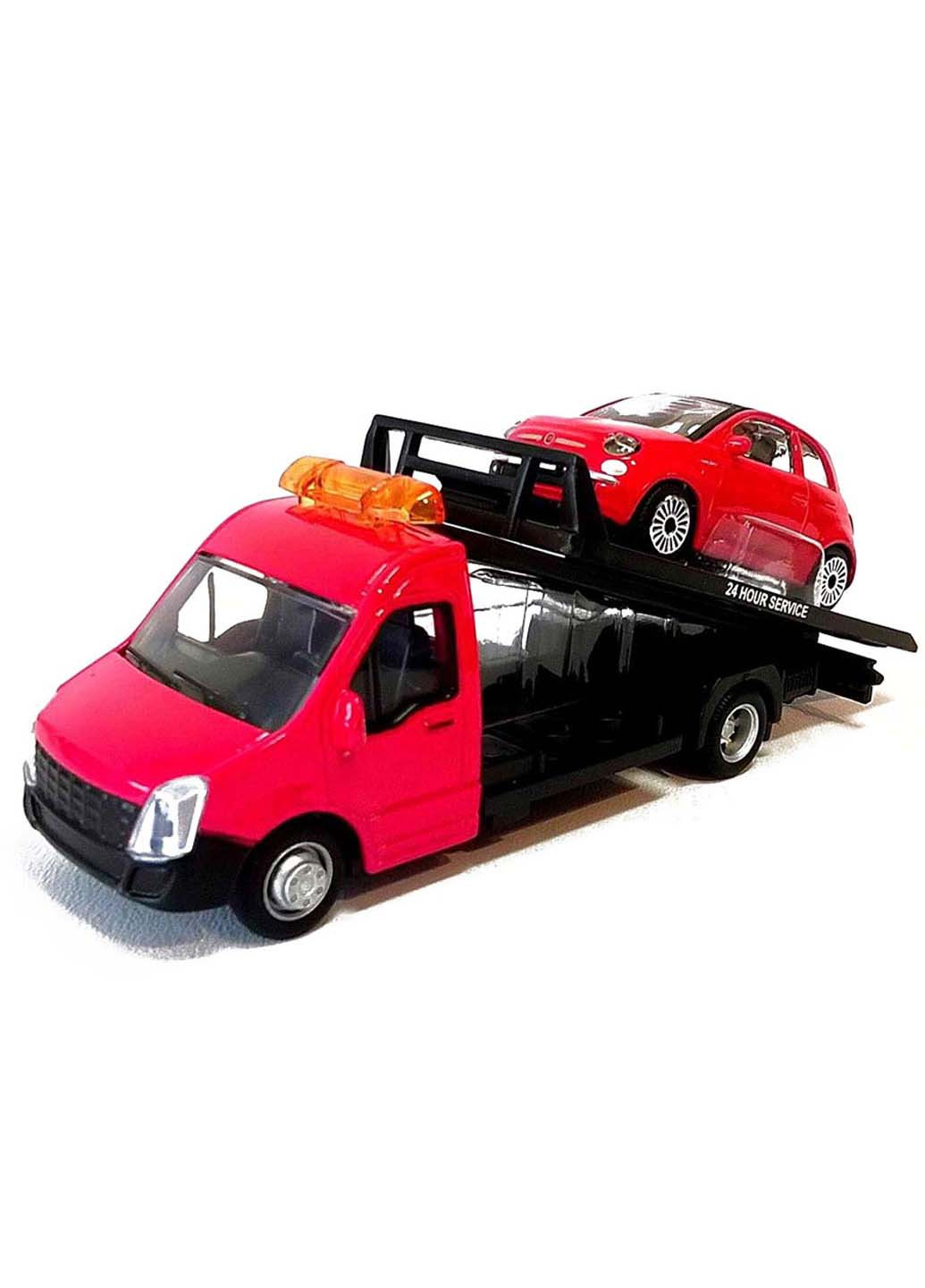 Ігровий набір Автоперевізник з машинкою Fiat Bburago (258842566)