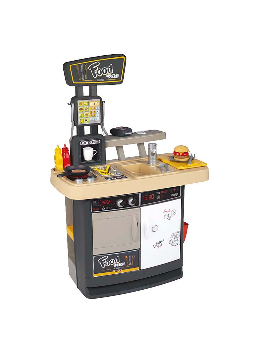 Дитячий інтерактивний ресторан Бургер Хаус 2-в-1 IG116506 63 х 39 х 95.5 см Smoby (258842662)