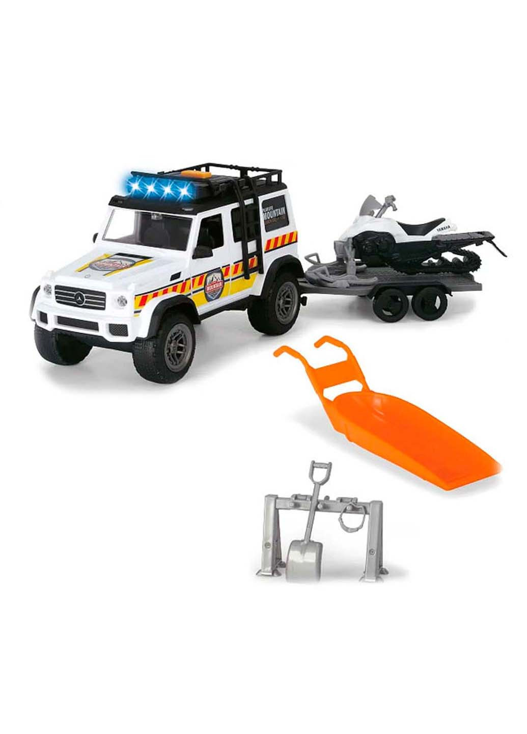 Игрушечный набор Playlife Зимние спасатели с внедоржником и аксессуарами Dickie toys (258842987)