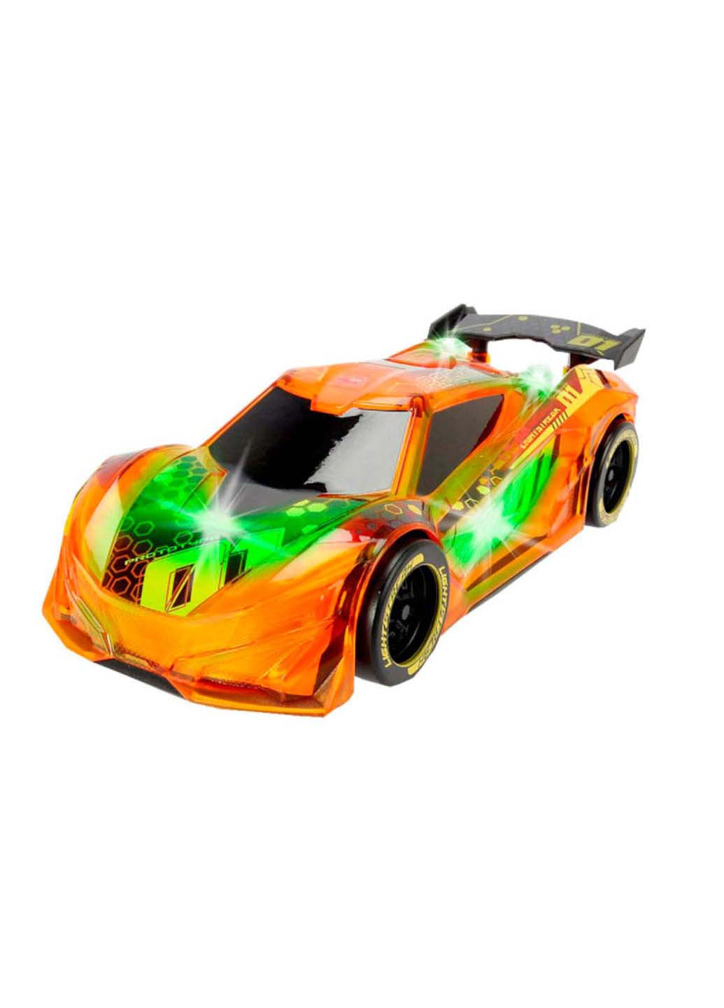 Игрушечная машинка меняющая цвет Сполохи света Racer 20 см Dickie toys (258843000)