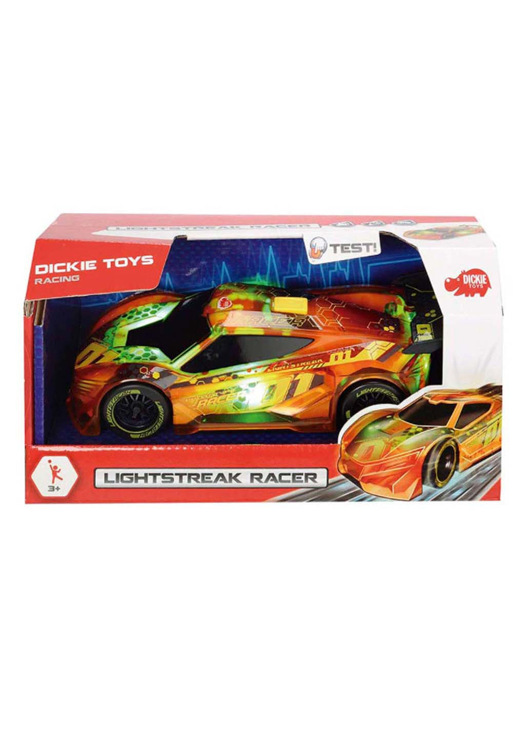 Игрушечная машинка меняющая цвет Сполохи света Racer 20 см Dickie toys (258843000)