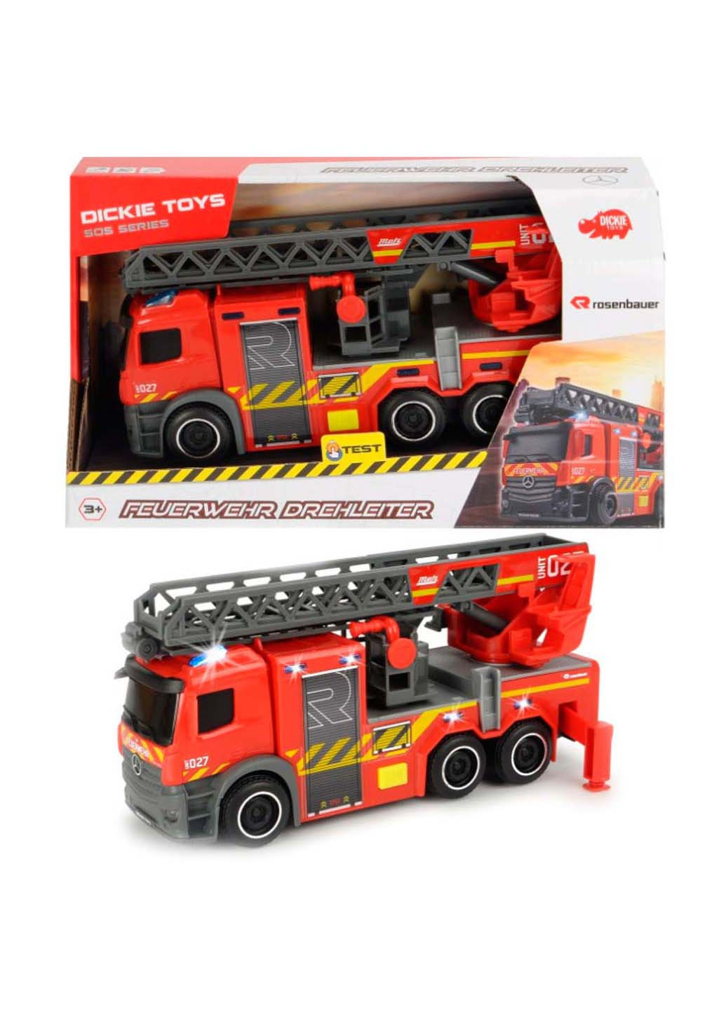 Игрушечная пожарная машина Mercedes 23 см с лестницей Dickie toys (258842944)