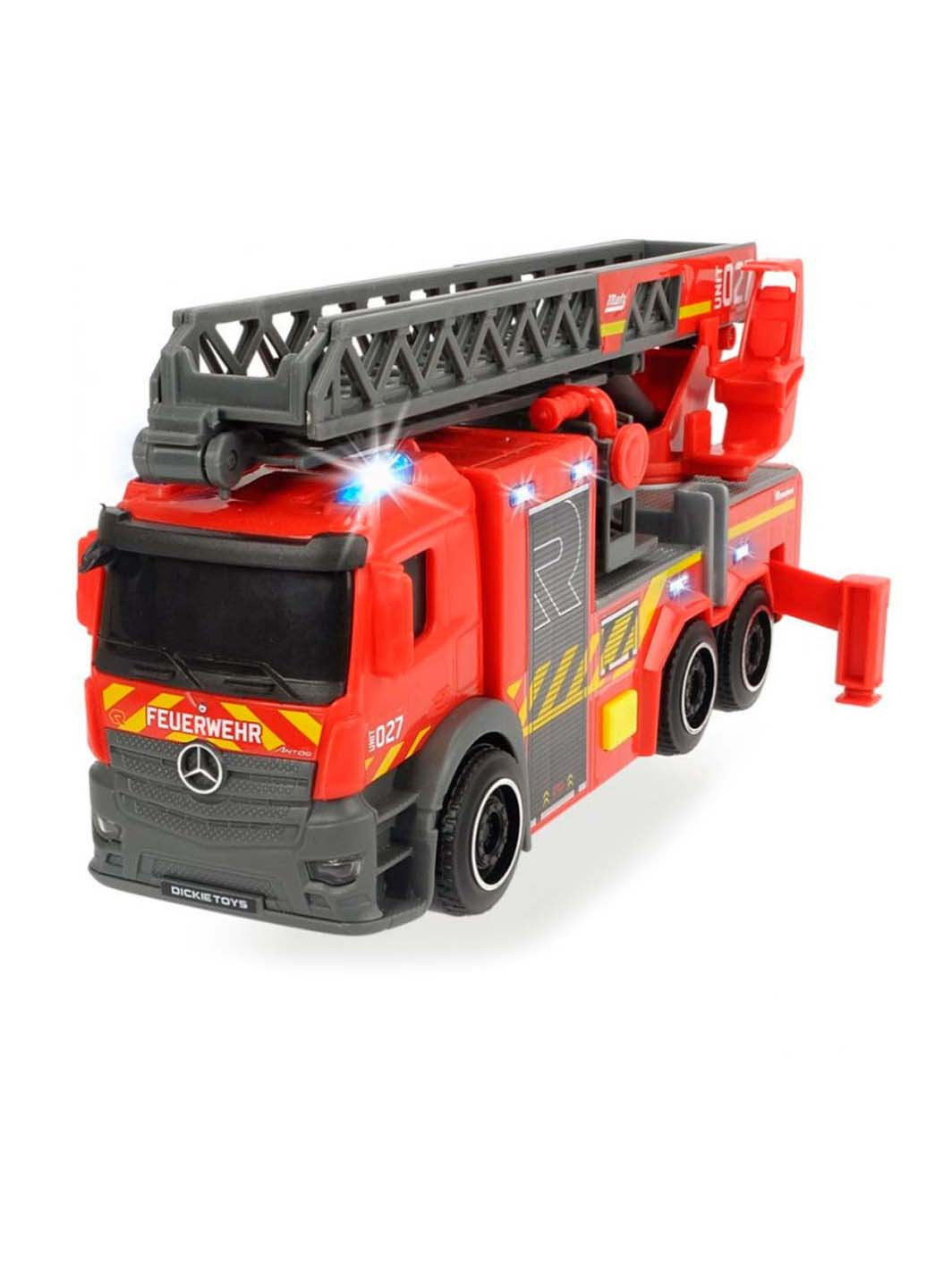 Игрушечная пожарная машина Mercedes 23 см с лестницей Dickie toys (258842944)