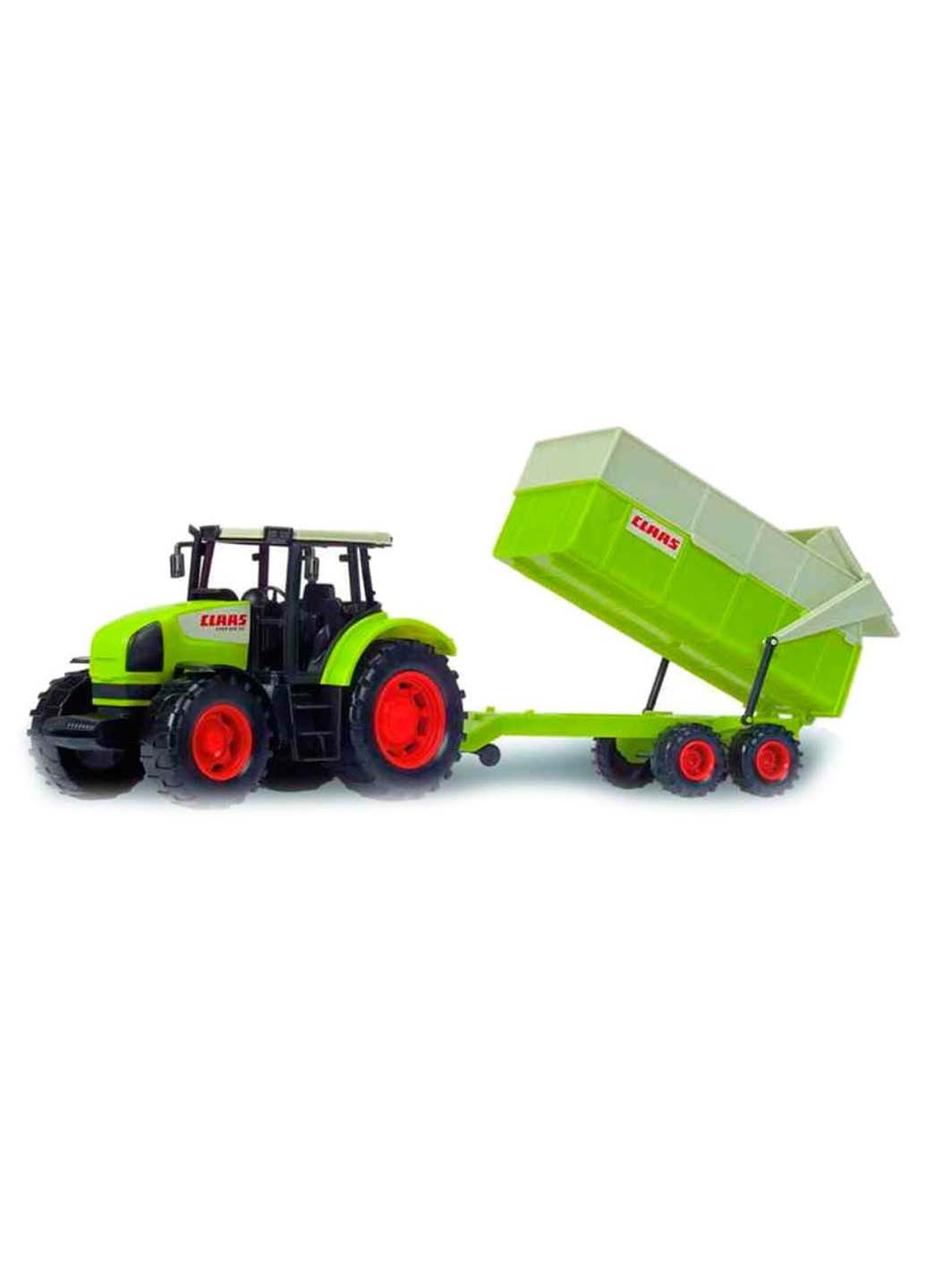 Дитячий трактор із причепом Клаас 57 см Dickie toys (258842983)