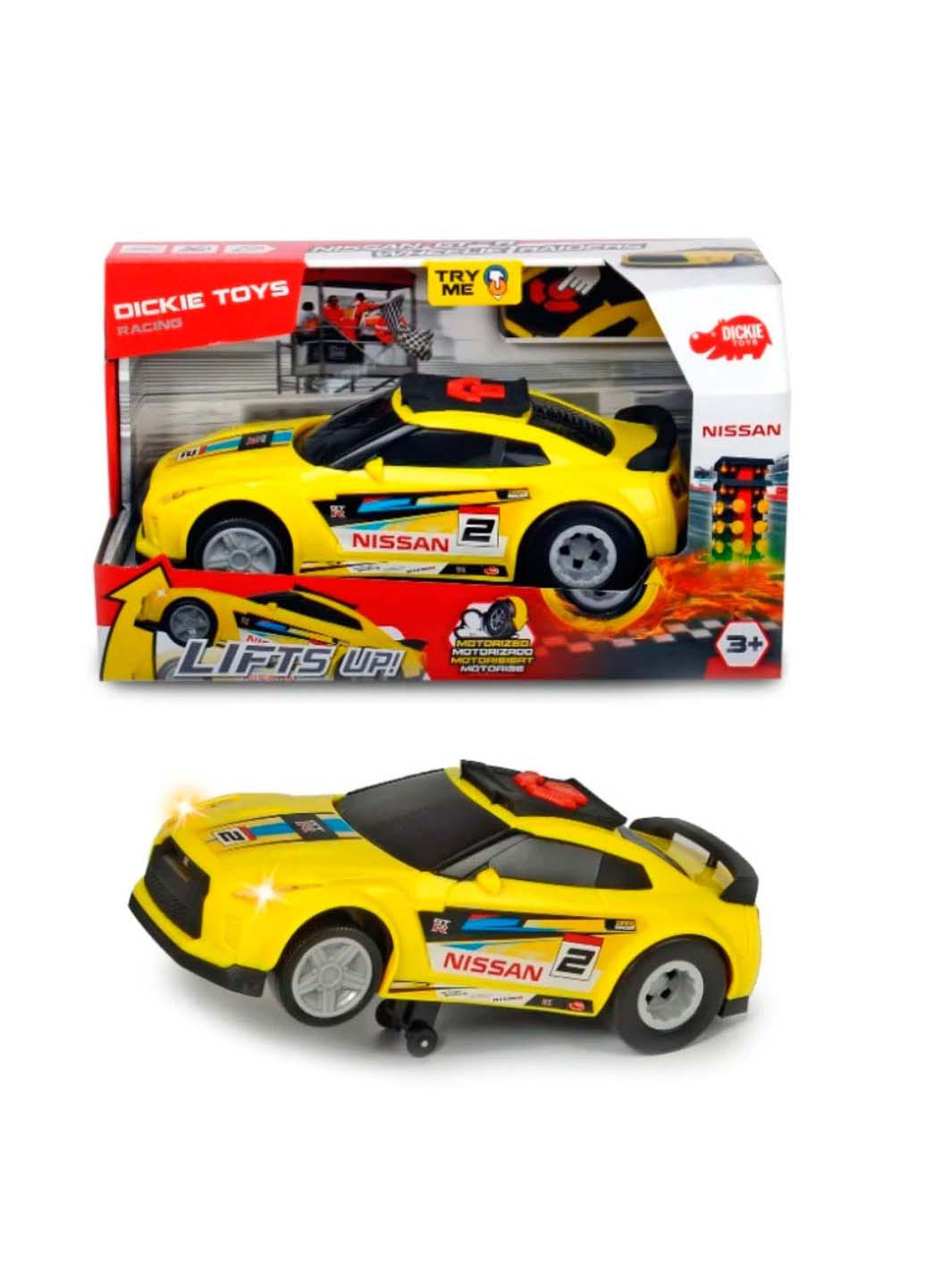 Игрушечная машинка Nissan ездит на задних колесах 25.5 см Dickie toys  (258842994) ‣ Цена 1758 грн ‣ Купить в интернет-магазине Каста ‣ Киев,  Одесса, Харьков ‣ Доставка по всей Украине!(#258842994)