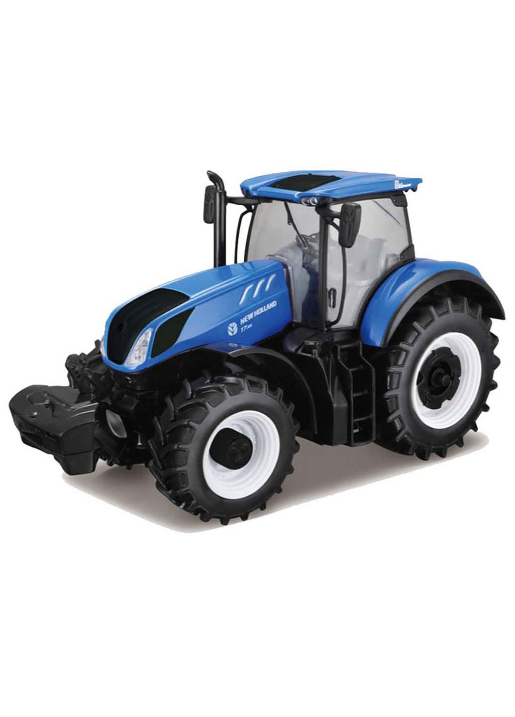 Модель серии Farm Трактор New Holland с прицепом Bburago (258842575)