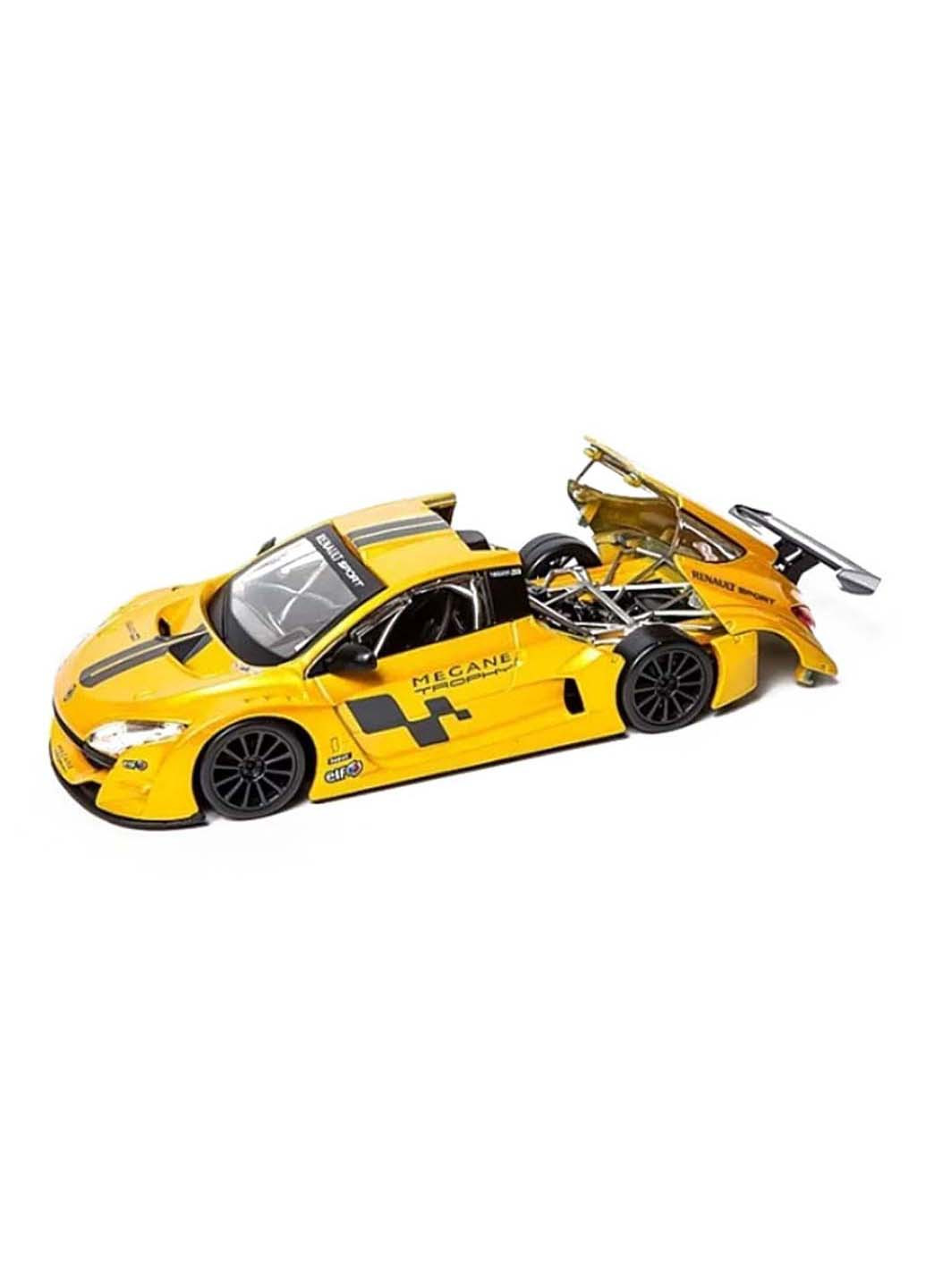 Модель машинки Renault Megane Trophy Yellow 1:24 Bburago (258842599)