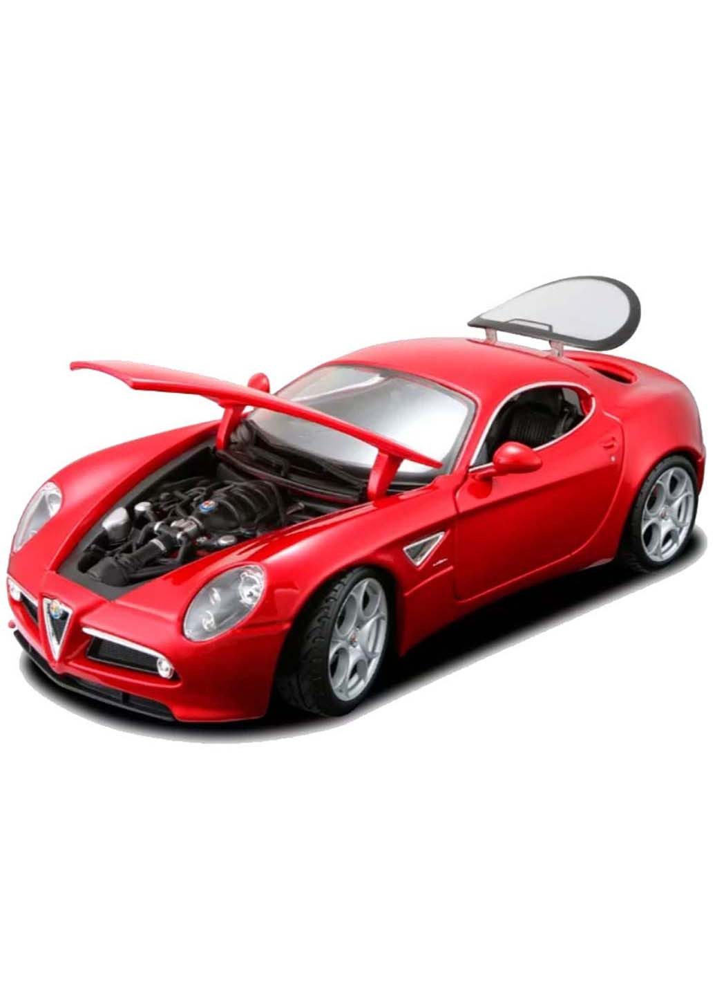 Модель машинки Alfa 8C Competizione 2007 Red 1:32 Bburago (258842590)