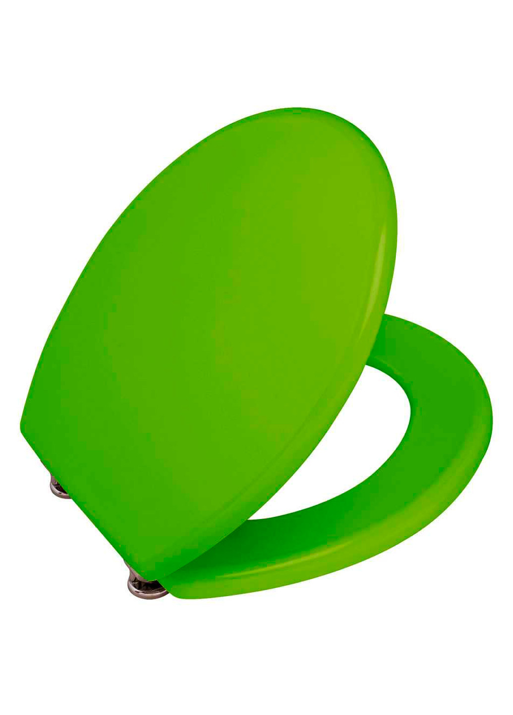 Сидіння для унітазу, МДФ, нержавіюча сталь, зелений Wenko prima (258849280)