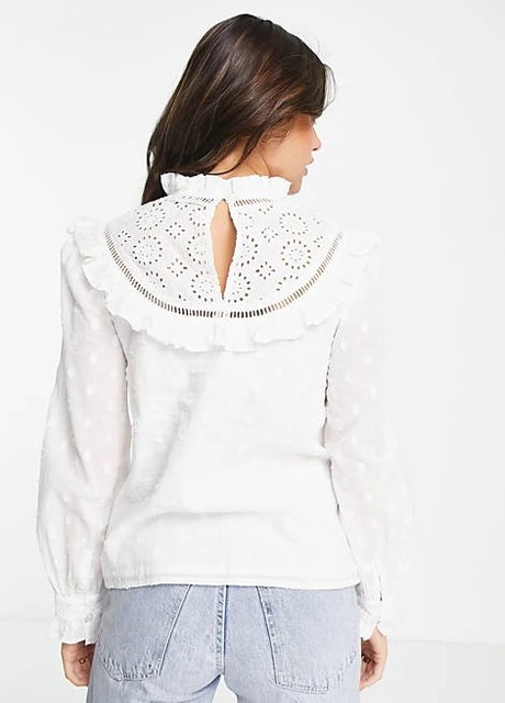 Белая рубашка Miss Selfridge
