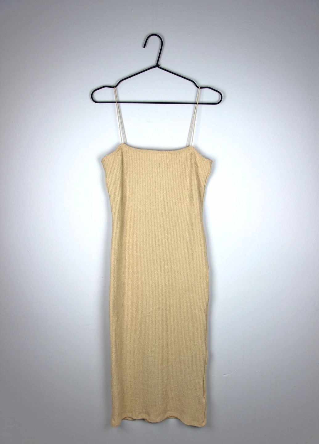 Бежевое платье Topshop