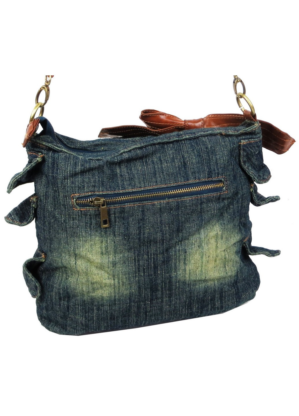 Женская джинсовая сумка 33х26х10 см Fashion (258844965)