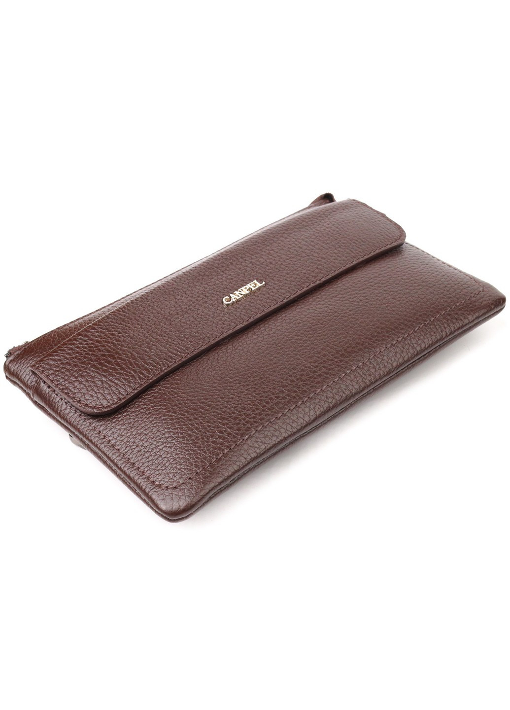 Мужской кожаный клатч 21,5х13,5х1 см Canpellini (258844867)