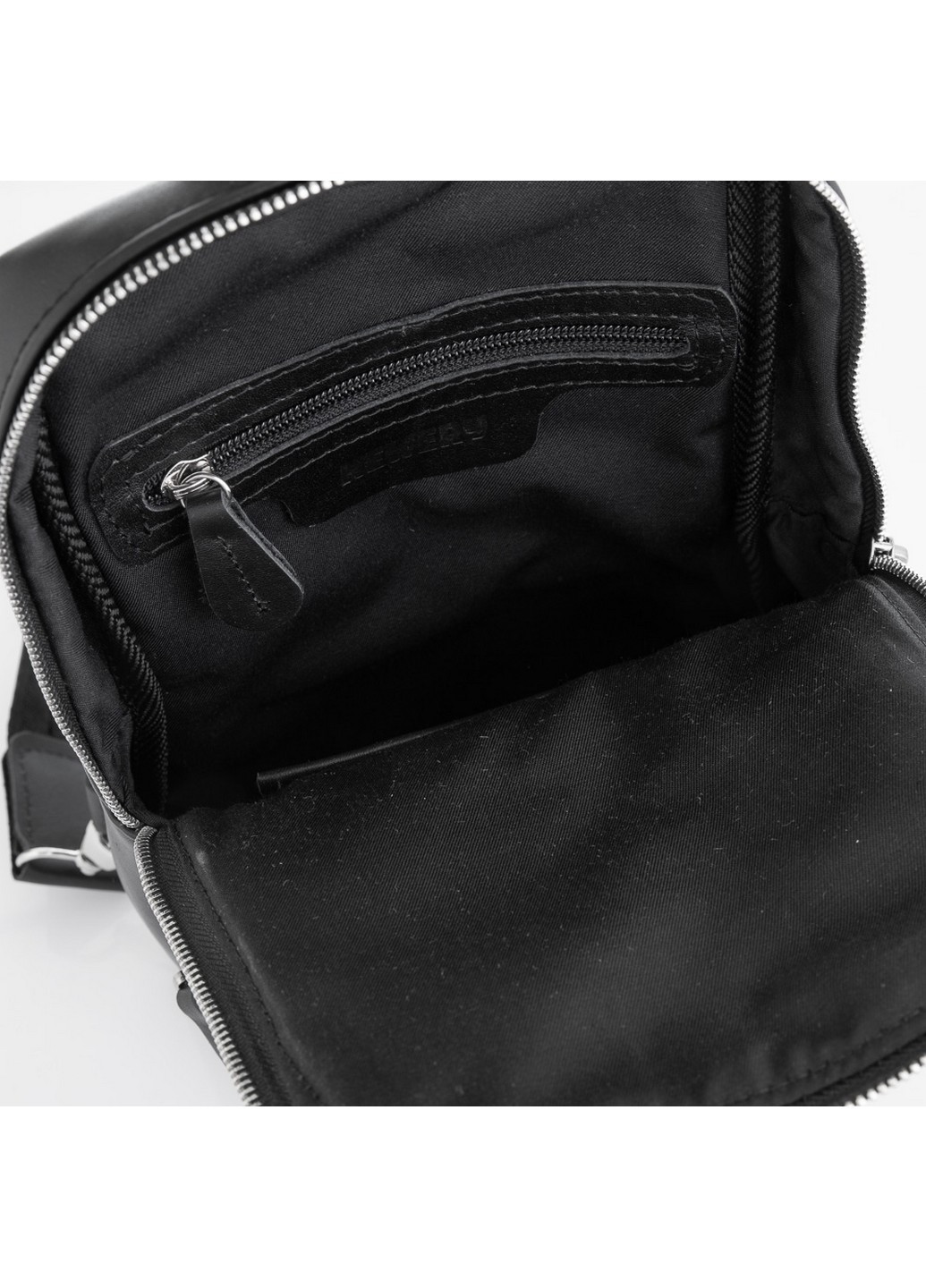 Чоловіча шкіряна сумка-слінг 31х20х10 см Newery (258844984)