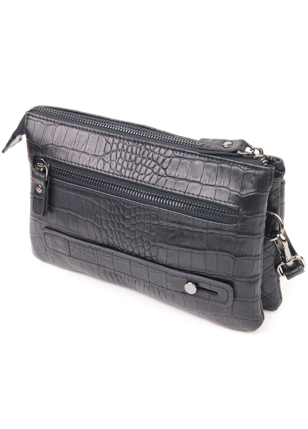 Мужской кожаный клатч 22,5х14х4 см Canpellini (258844854)