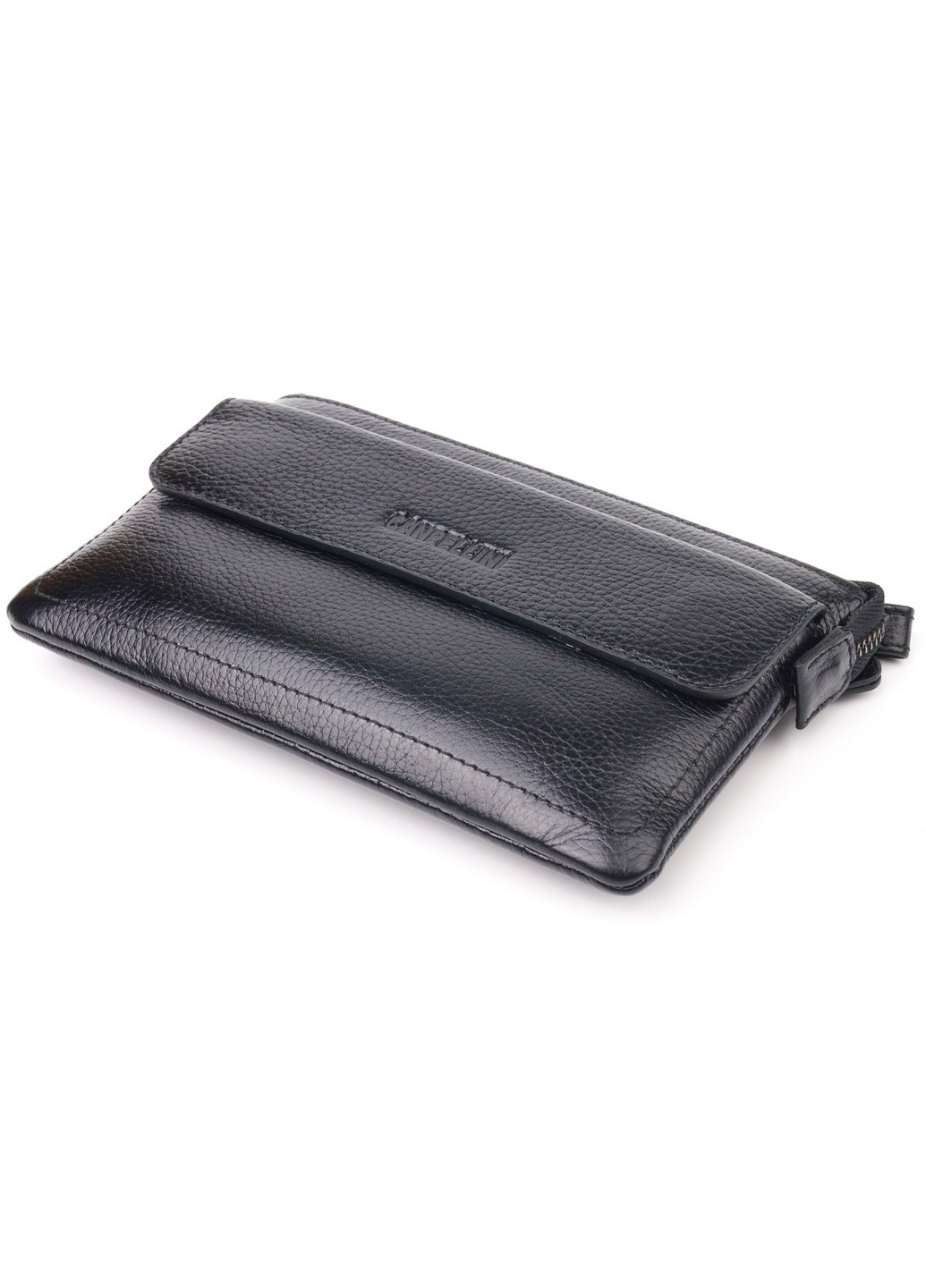 Мужской кожаный клатч 21,5х13,5х1 см Canpellini (258844876)