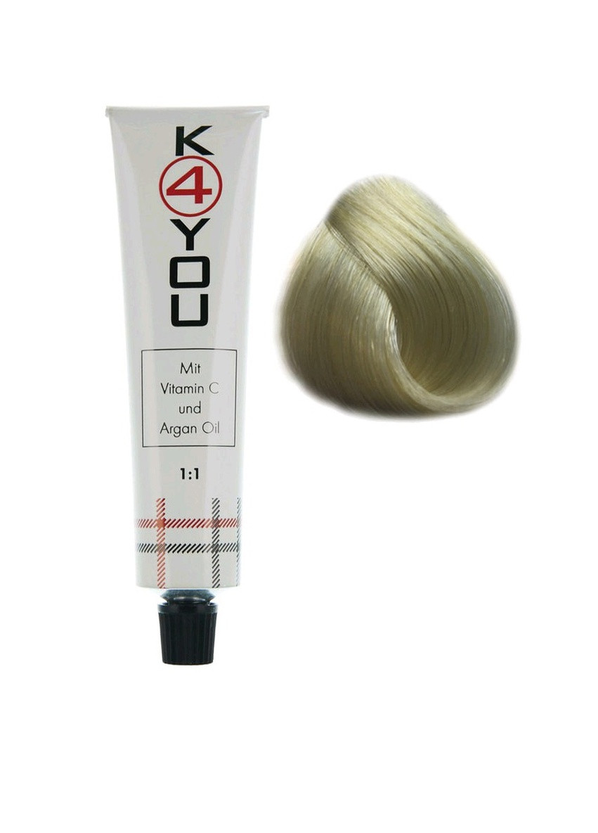 Краска для волос 12.0 Полярный блондин амиачная с аргановым маслом 60 мл Polar Blonde Kolor4You (258886140)