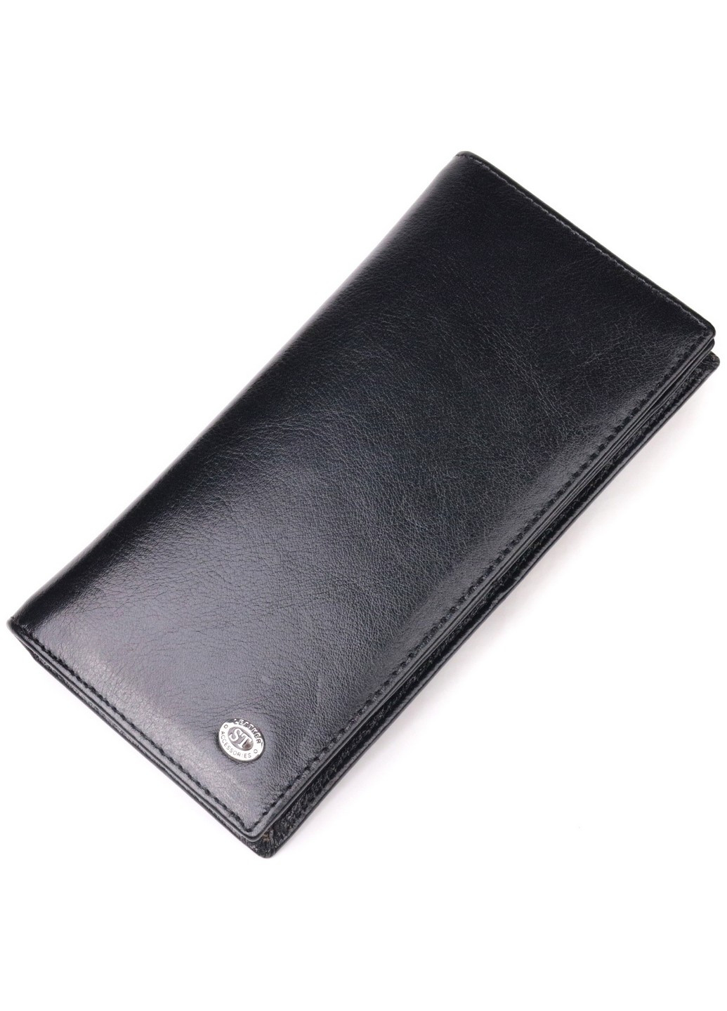 Бумажник мужской кожаный 9х18,5х2 см st leather (258885102)