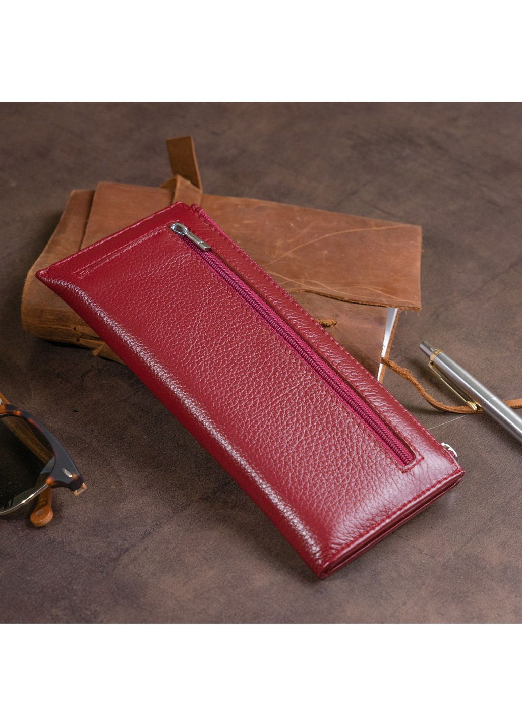 Кошелек женский кожаный 19х9,5х2,5 см st leather (258885606)