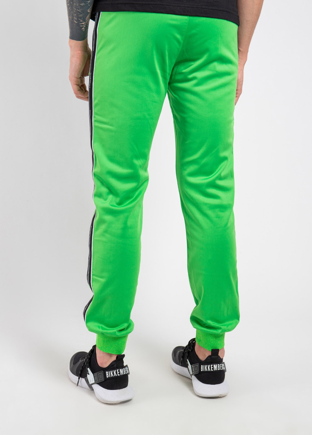 Зеленые спортивные демисезонные брюки Givenchy