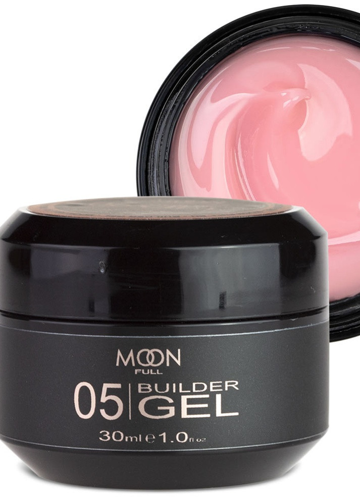 Моделюючий гель Full Builder Gel №05 натуральний рожевий 30 мл Moon (258854057)