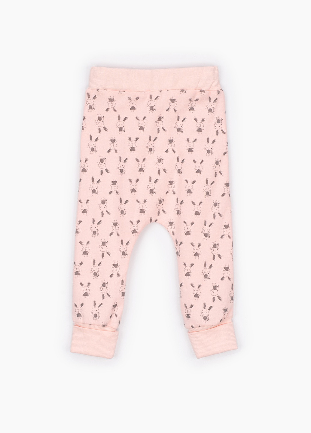 Персиковый демисезонный костюм малышка реглан + кофта + штаны Mini papi