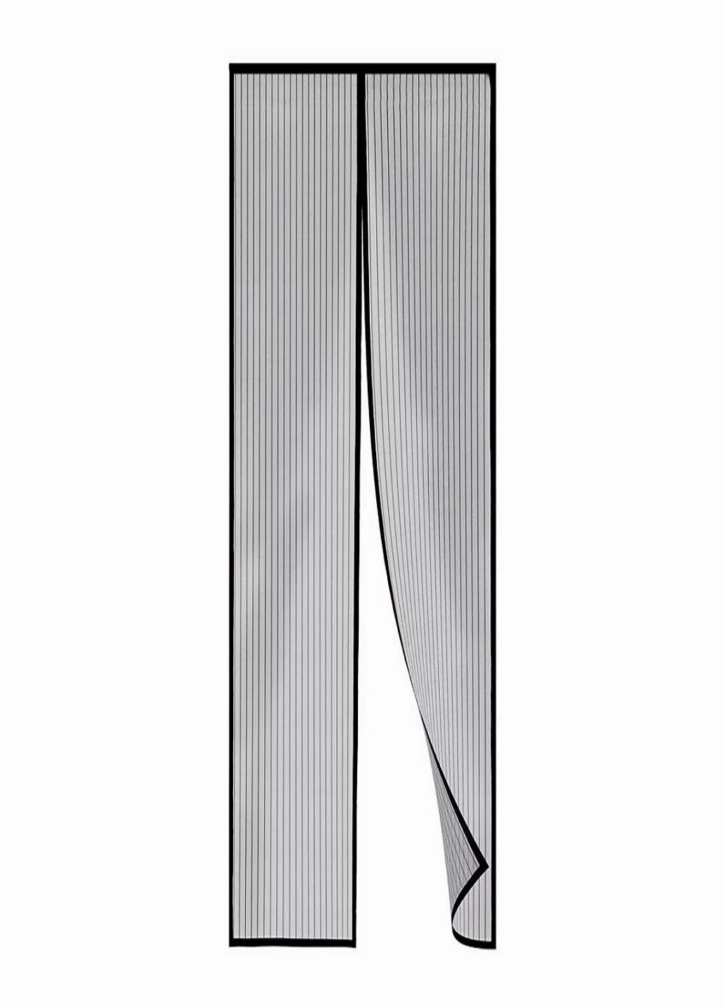 Универсальная антимоскитная сетка штора на магнитах 100*210 см Черная VTech (258905101)