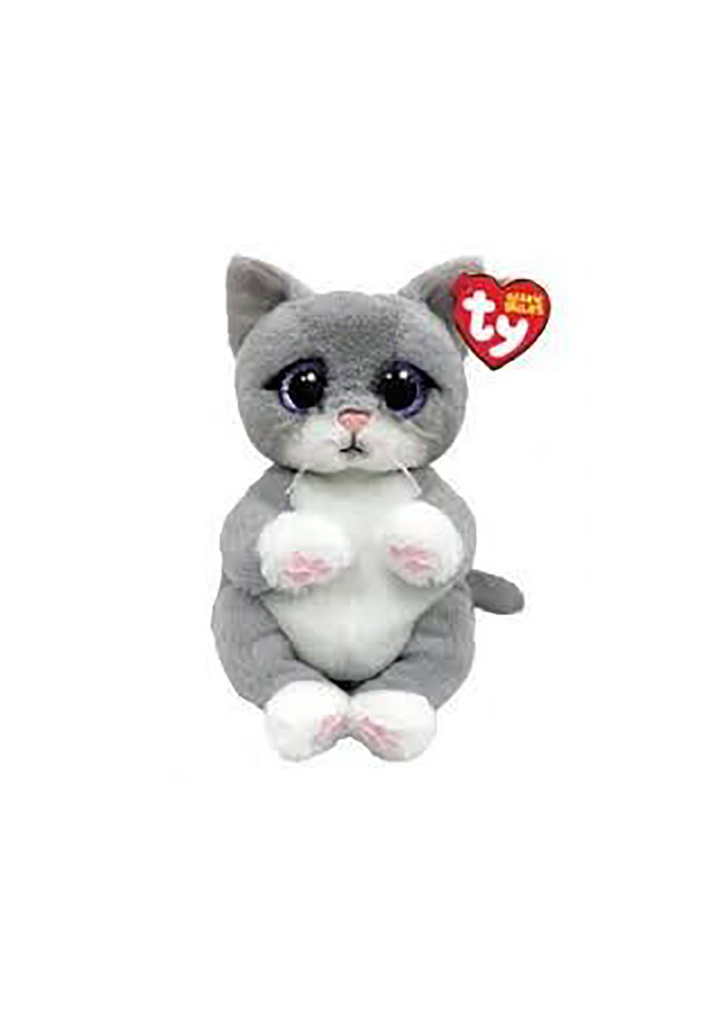 Детская игрушка BEANIE BELLIES Серый котенок "MORGAN" 41055 TY (258905046)