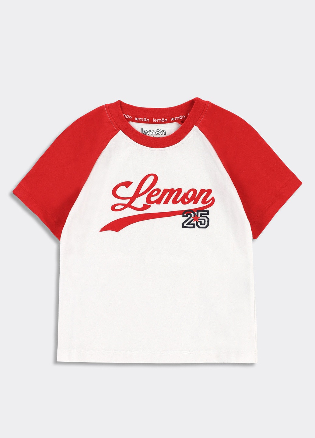 Комбинированная футболка Lemon