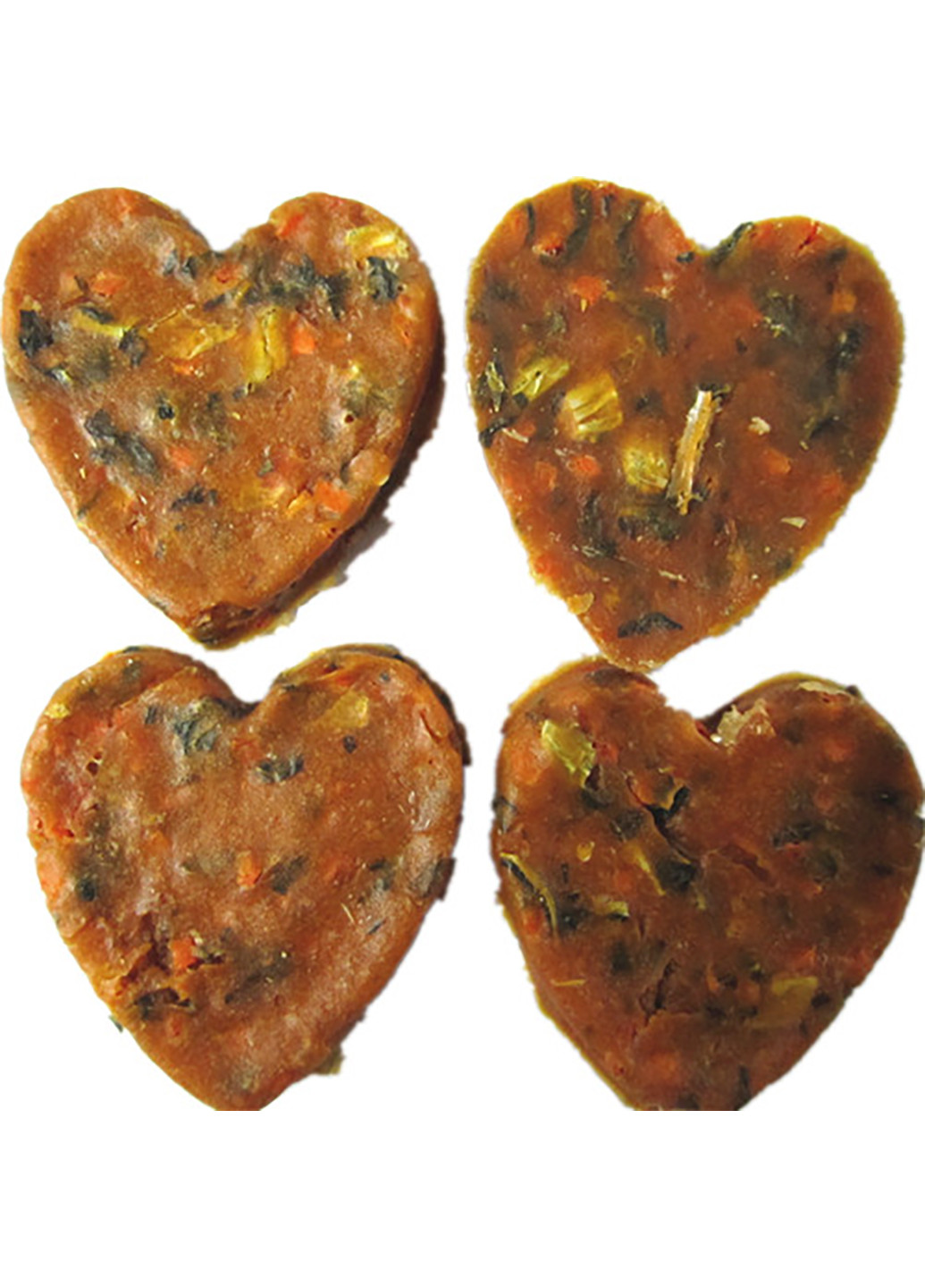 Ласощі Salmon та Vegetable in Heart Shape лосось та овочі для собак, 100 г Yalute (258959203)