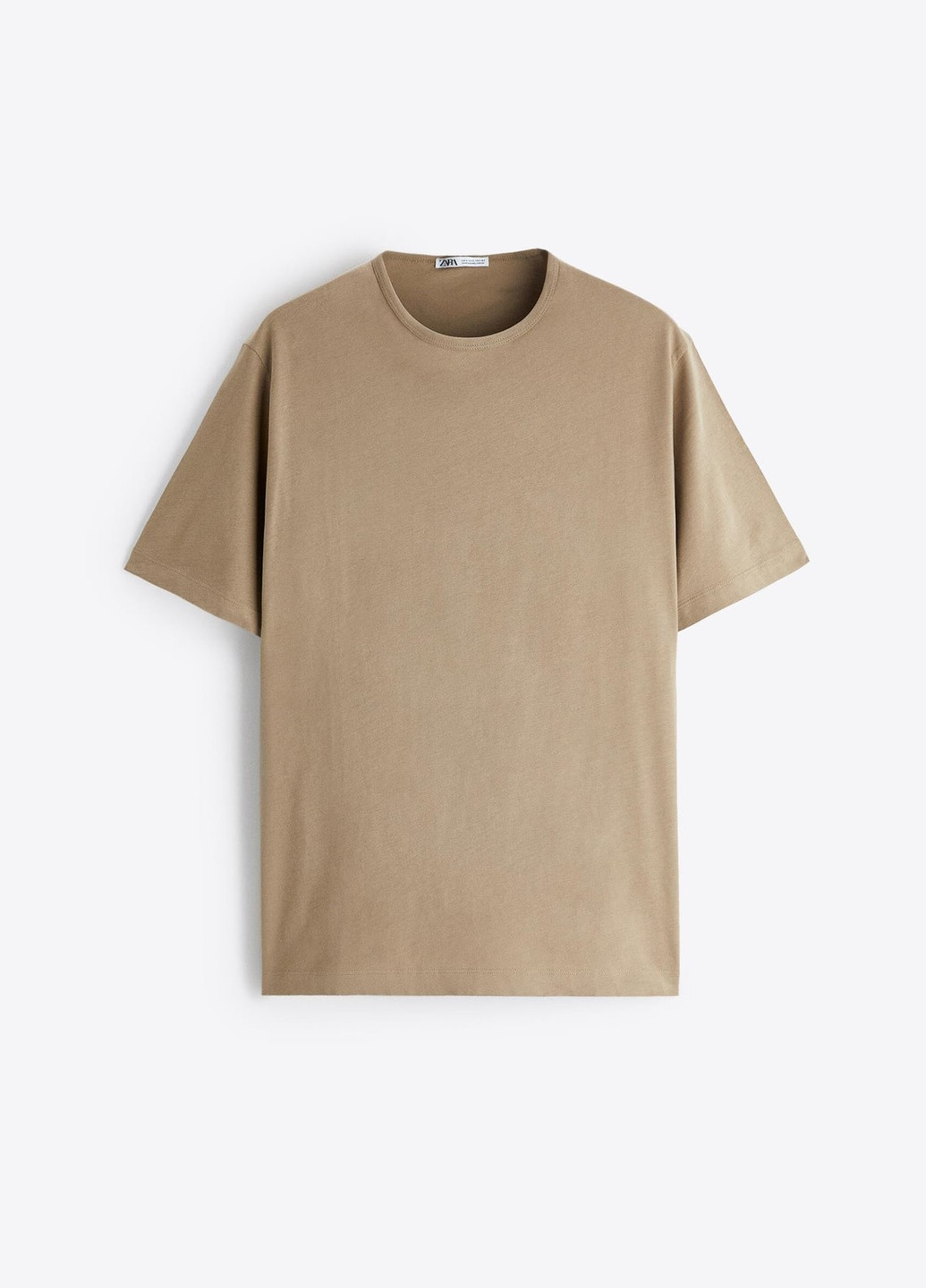 Песочная футболка Zara