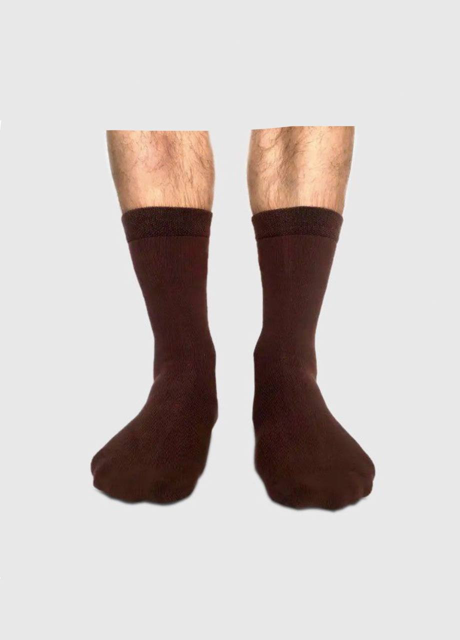 Носки теплые махровые коричневые ORGANIC cotton 39-41 арт. 40001 JILL ANTONY (258959245)