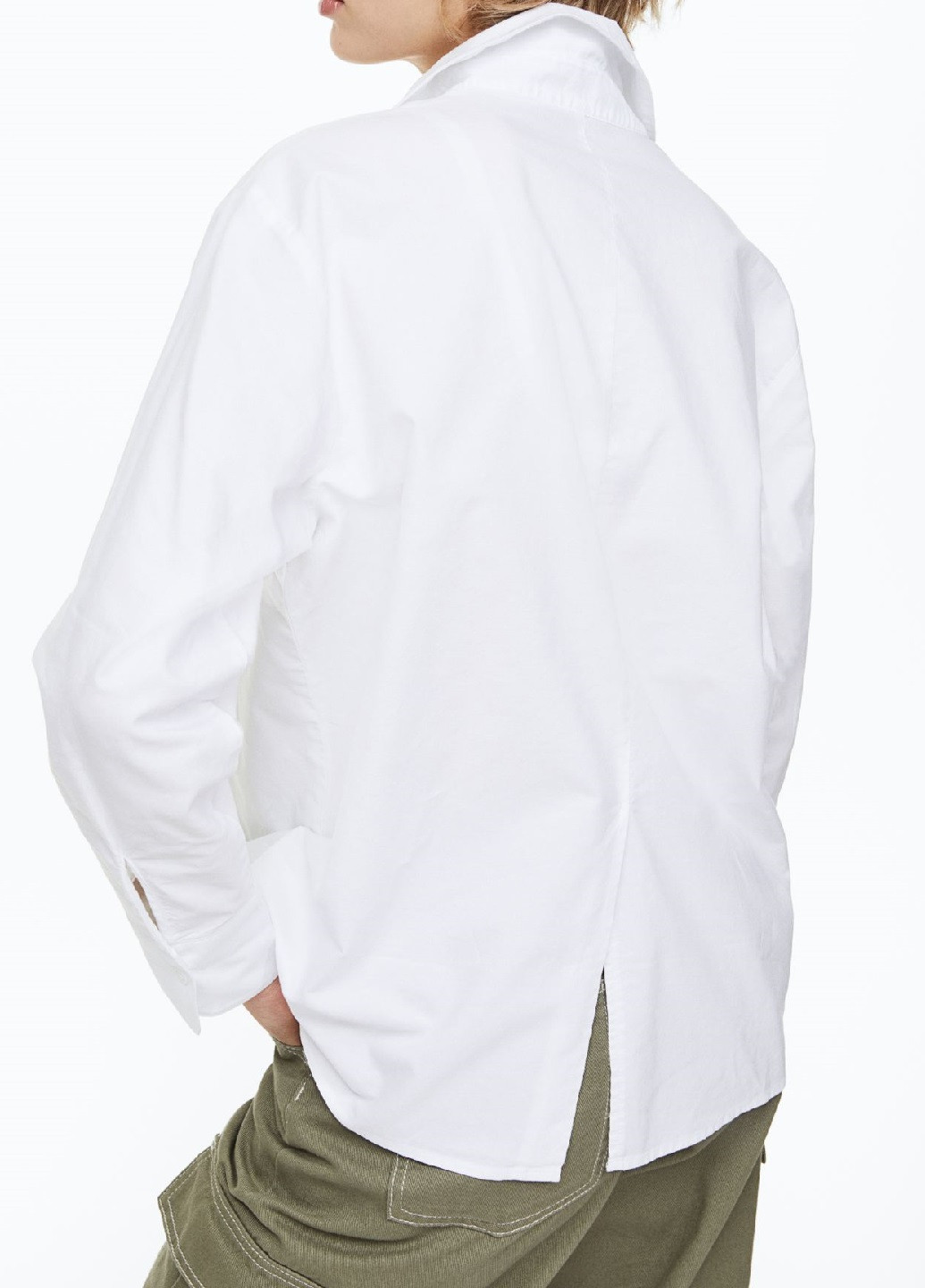 Белая рубашка H&M