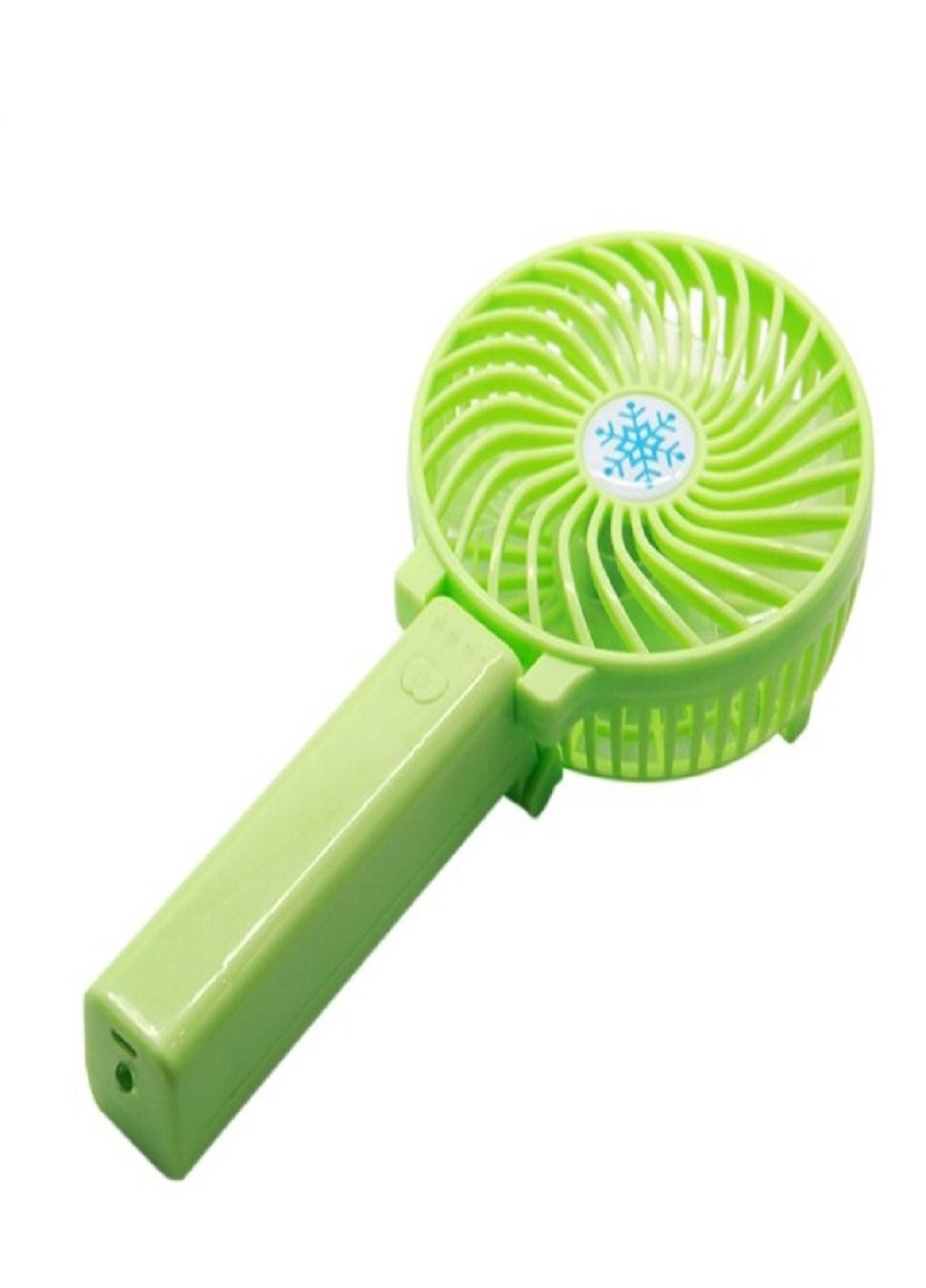 Універсальний портативний ручний вентилятор з акумулятором і складною ручкою Mini Fan Зелений VTech (258925266)