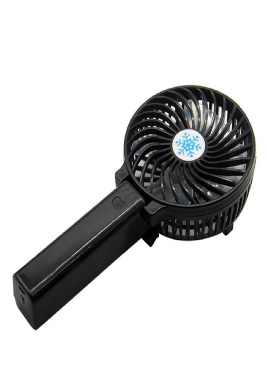 Універсальний портативний ручний вентилятор з акумулятором і складною ручкою Mini Fan Чорний VTech (258965638)