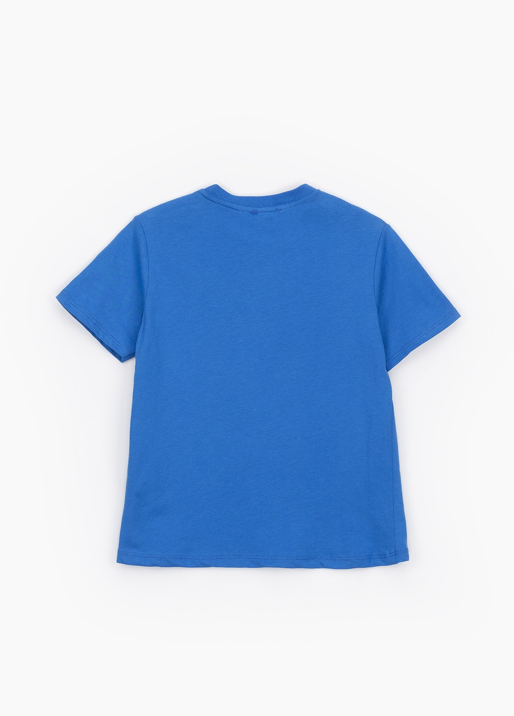 Синяя летняя футболка No Brand