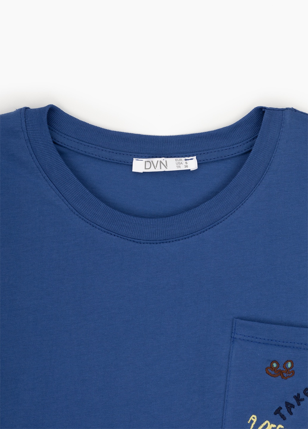 Синяя летняя футболка Divon