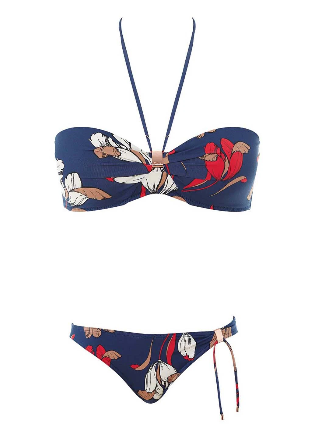 Комбінований купальник роздільний Huit 8 Private 36-304 Marine