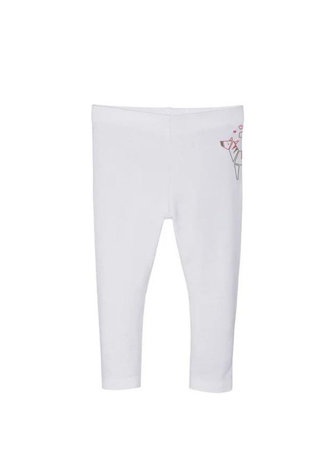 Белые кэжуал летние брюки Lupilu