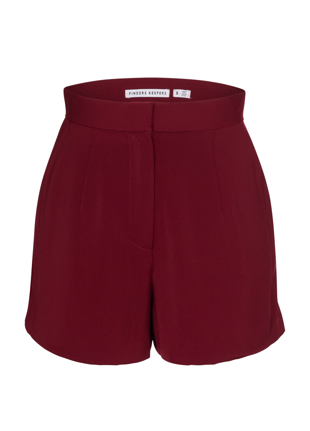 Женские бордовые короткие шорты Finders Keepers (258943282)