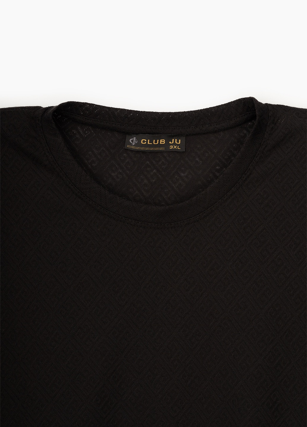 Чорна футболка CLUB JU
