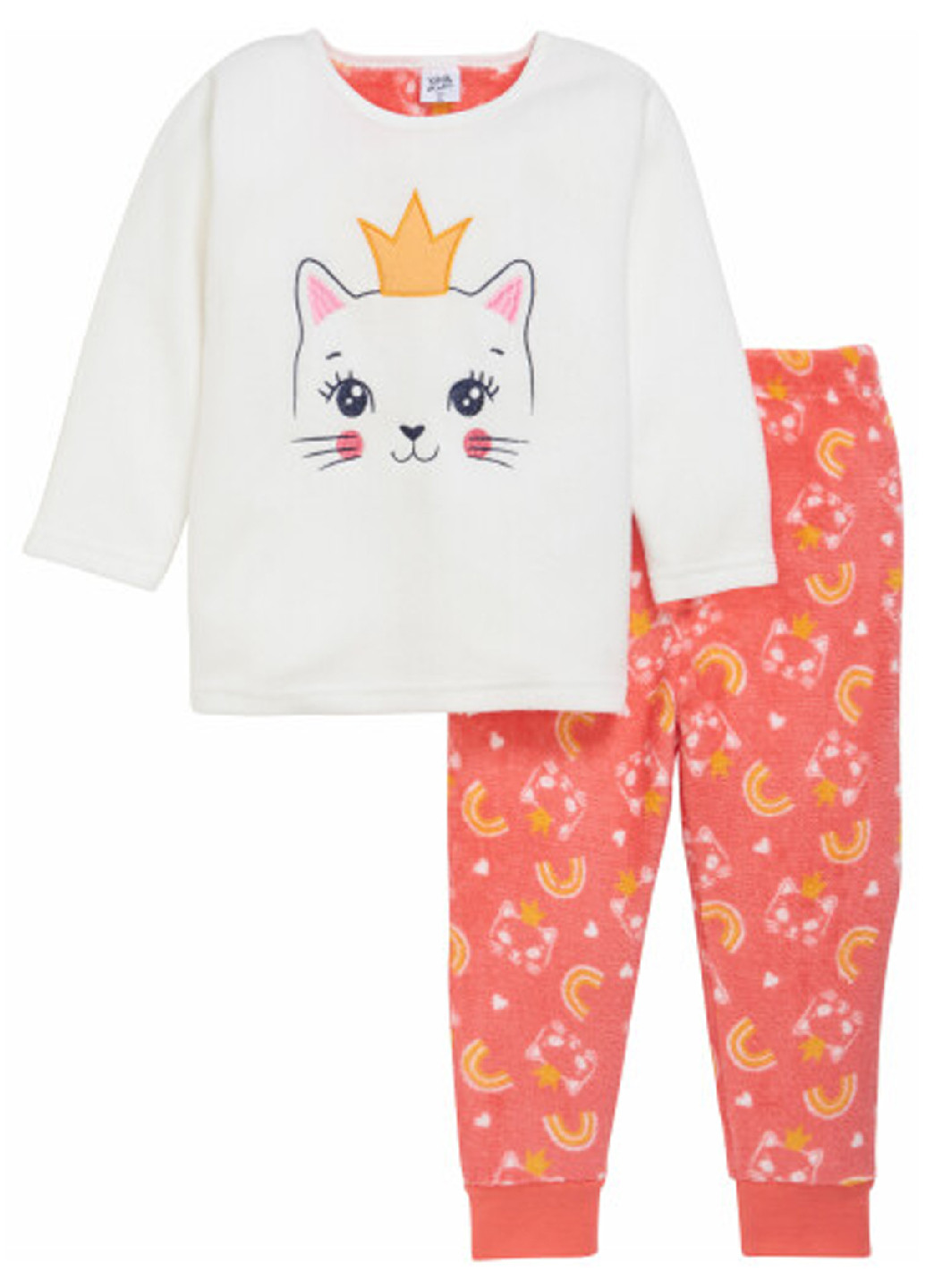 Комбинированная зимняя пижама (свитшот, брюки) Kiki& Koko