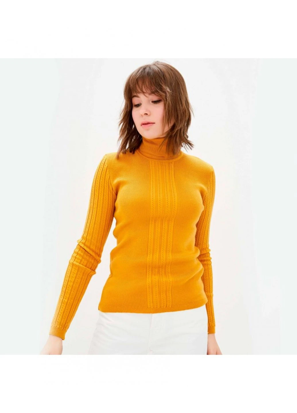 Гольф женский Pretty горчичный 164 Art Knit 013859 (258965179)